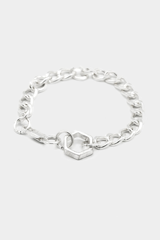 Icon Brand HOSEL CHAIN BRACELET - Armband - silver-colured