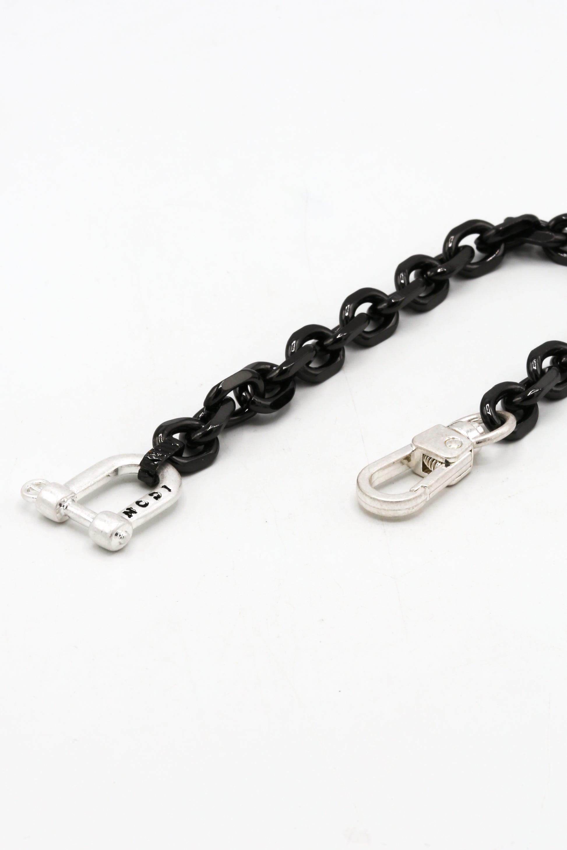 Icon Brand Gunmetal Military Precision Industrial Chain Bracelet