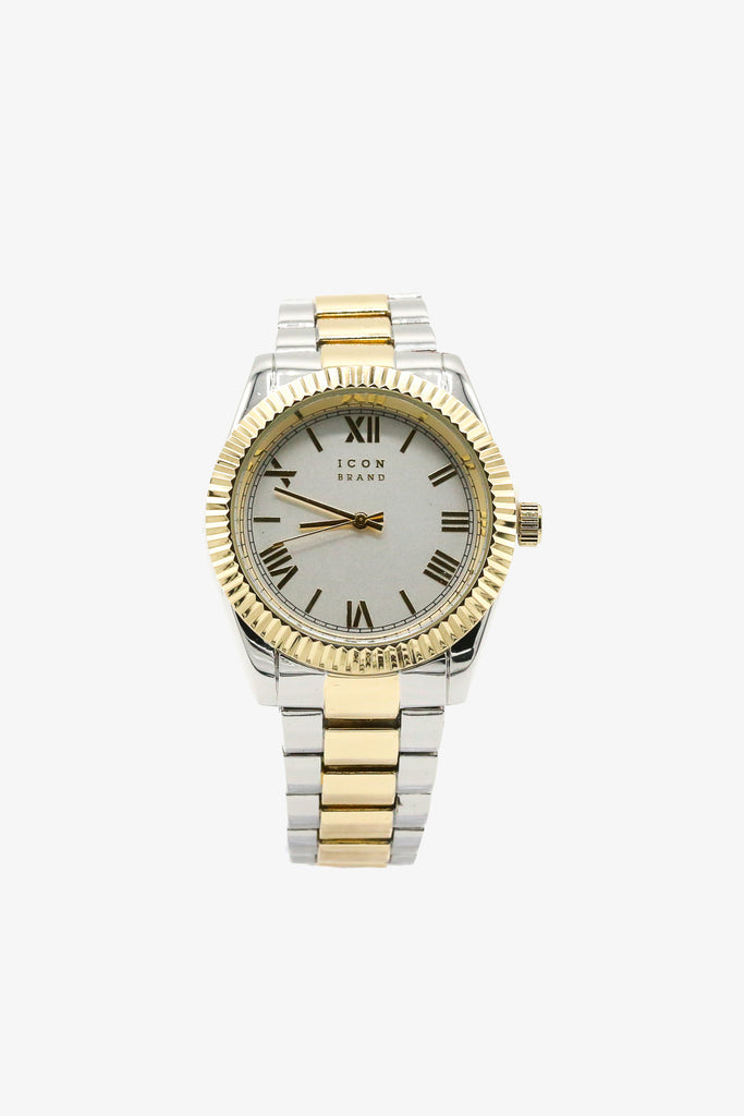 Icon Brand Agent Watch in Gold and Silver