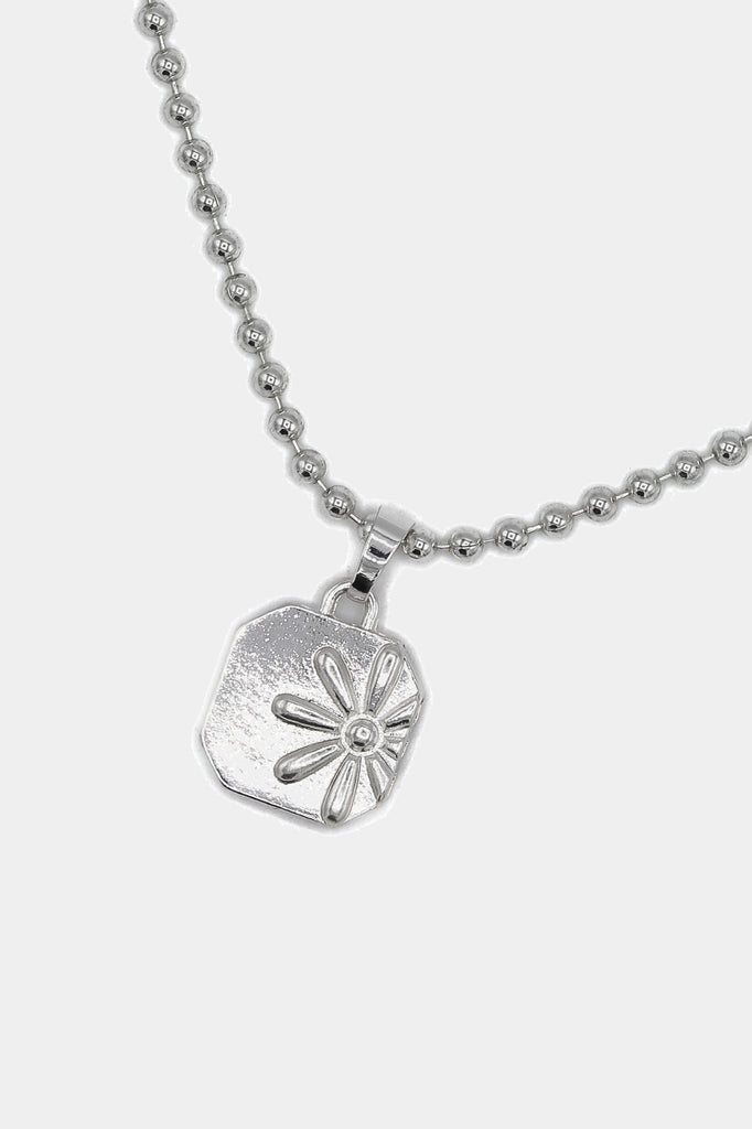 Icon Brand Daisy Square Pendant Necklace