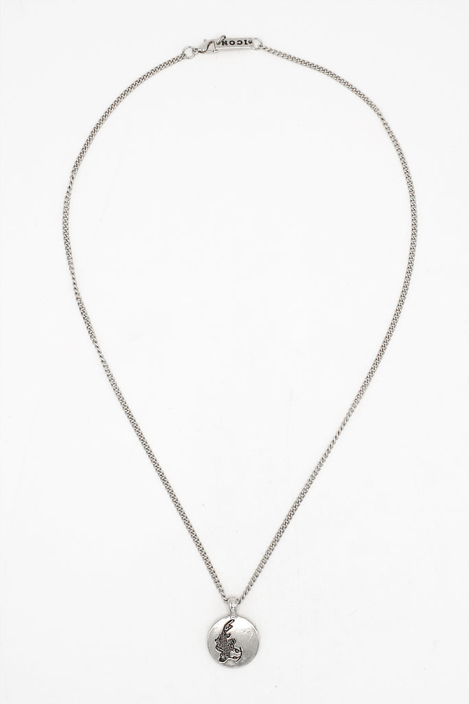 Icon Brand Silver Culture Clash Koi Pendant Necklace