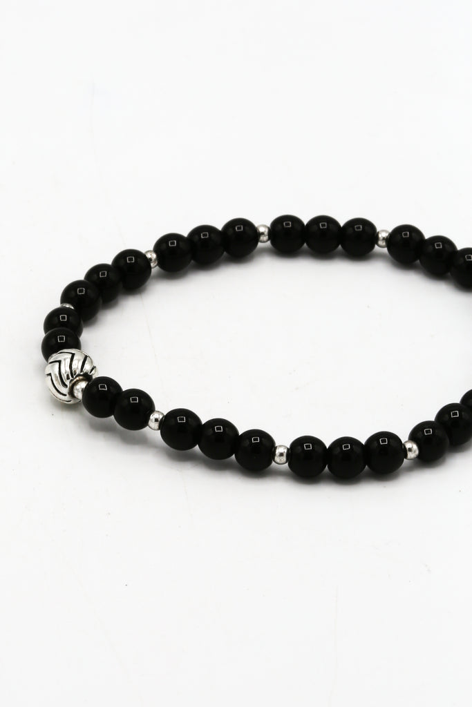 Icon Brand Black Collective Conscience Mixed Beaded bracelet