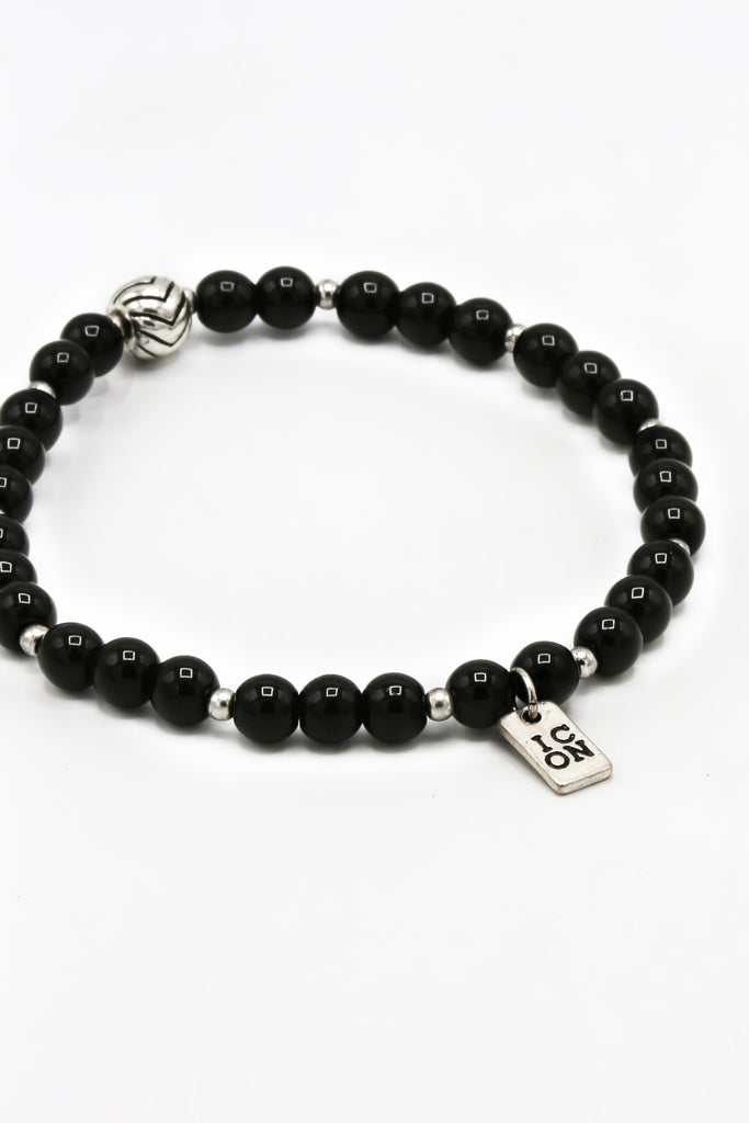Icon Brand Black Collective Conscience Mixed Beaded bracelet