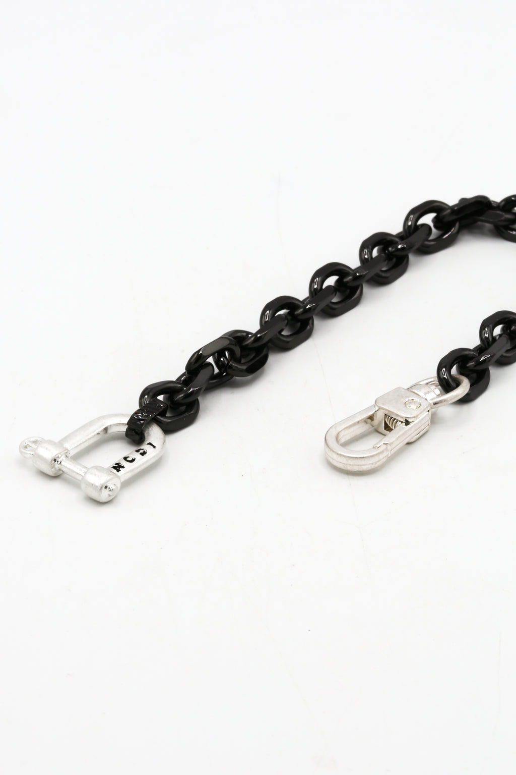 Icon Brand Gunmetal Military Precision Industrial Chain Bracelet